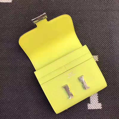 HERMES Constance 13 Lime Epsom Shw