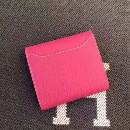 HERMES Constance 13 Dark Pink Epsom Shw