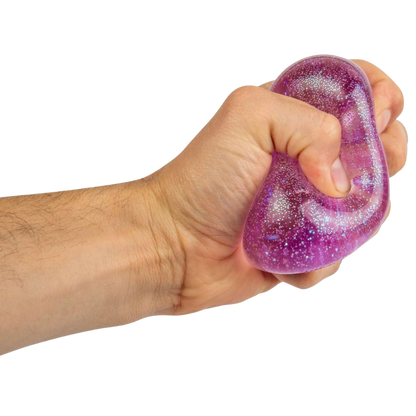 NeeDoh | NICE Cube Glitter & Glow | Super Squeeze!