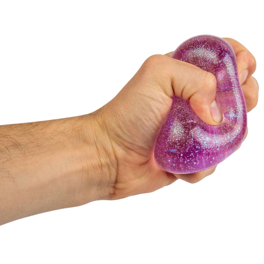 NeeDoh | NICE Cube Glitter & Glow | Super Squeeze!