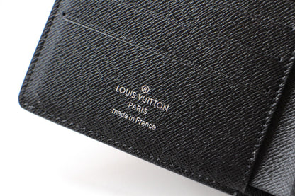 LOUIS VUITTON LV 25S MULTIPLE WALLET IN MONOGRAM ECLIPSE COATED CALFSKIN