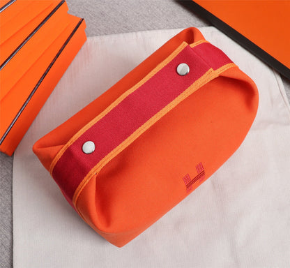 HERMES BRIDE-A-BRAC 21 ORANGE CANVAS