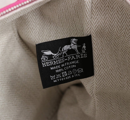 HERMES BRIDE-A-BRAC 25 DEEP PINK CANVAS
