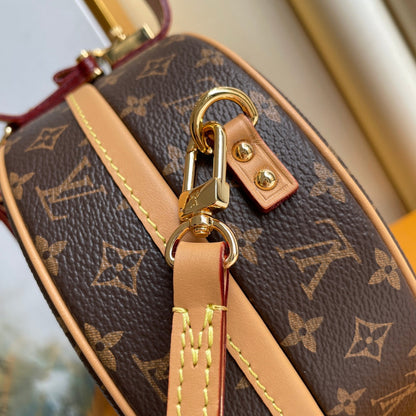 LOUIS VUITTON LV 25S MINI BOITE CHAPEAU 17 IN BROWN MONOGRAM COATED CALFSKIN