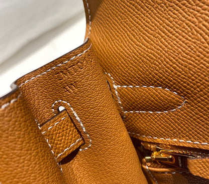 HERMES KELLY 28CM IN GOLD EPSOM CALFSKIN GOLD HARDWARE
