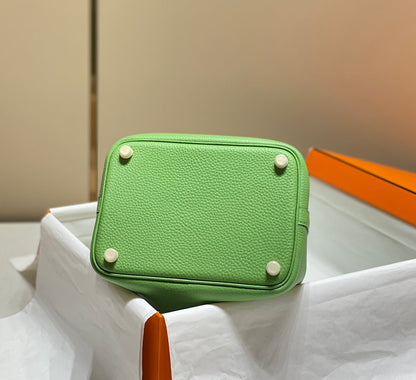 HERMES picotin lock 18 green togo ghw