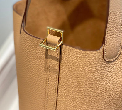 HERMES picotin lock 18 beige togo ghw