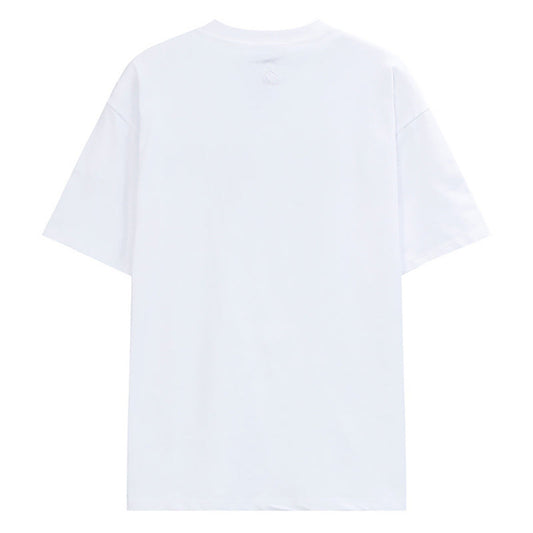 LANVIN Letter Embroidery T-Shirt