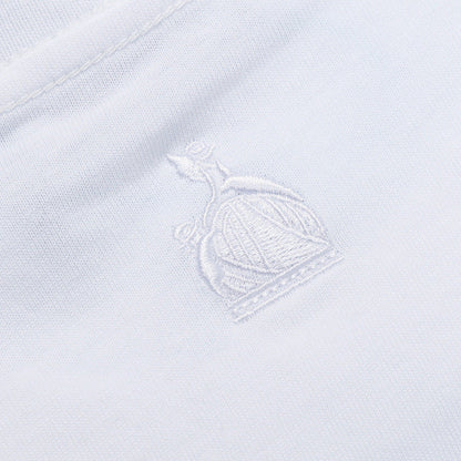 LANVIN Letter Embroidery T-Shirt