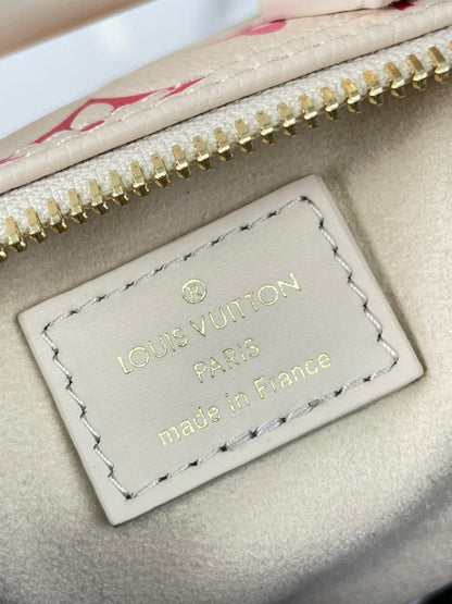 LOUIS VUITTON NANO SPEEDY 16 IN SUNRISE AQUARELLE MONOGRAM EMPREINTE LEATHER