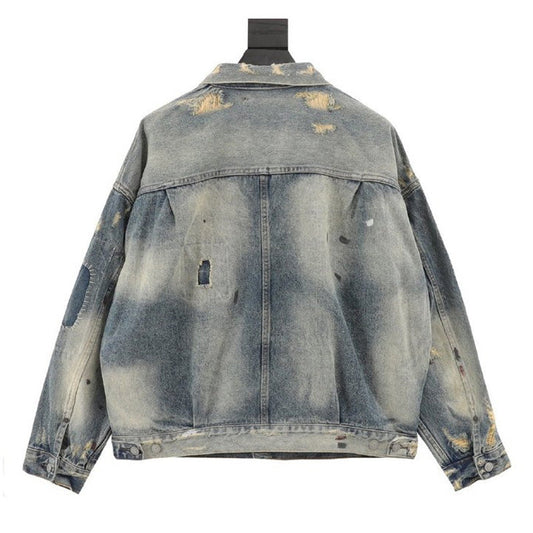 SAINT MICHAEL  Flap Pockets Denim Jacket