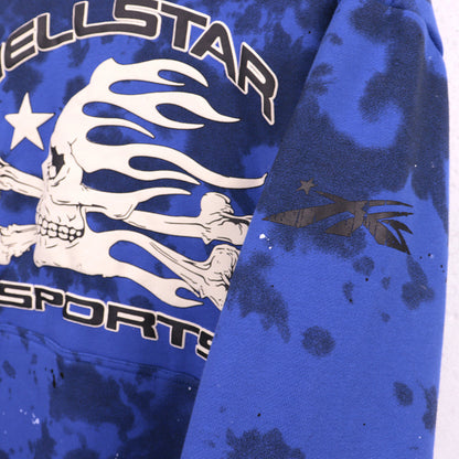 Hellstar Sports Tie-Dye Skull Hoodie