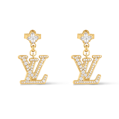 18K Louis Vuitton Lady Earrings