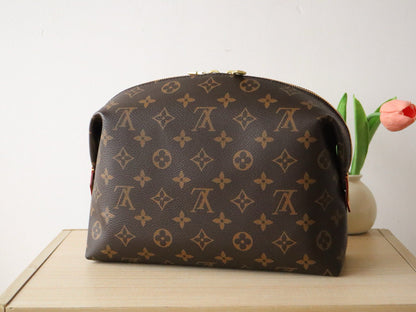 LOUIS VUITTON COSMETIC POUCH GM MONOGRAM 27 CM IN MONOGRAM CALFSKIN