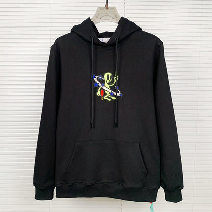 OFF-WHITE Alien pattern arrow Hoodies
