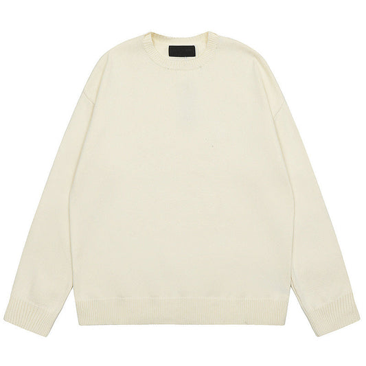 Fear of god Solid color fish mouth round neck Sweaters