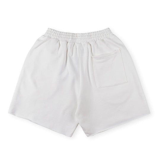 Sp5der OG Web V2 Sweatshort White