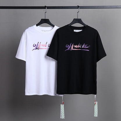 OFF-WHITE Readymade Cropped Logo T-Shirts