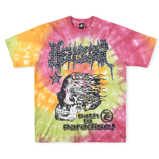 Hellstar Tie Dye Skull T-Shirt