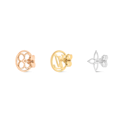 18K Louis Vuitton Lace Earrings