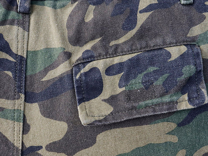 Godspeed Camouflage Denim Shorts #8667