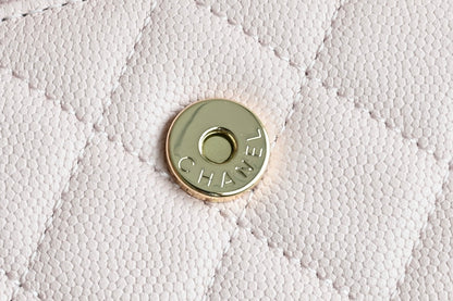 CHANEL 25S KELLY 18 CM IN LIGHT PINK LAMBSKIN
