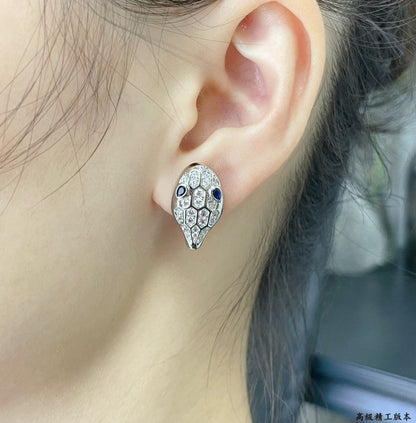 18k BVLGARI Serpenti Earrings