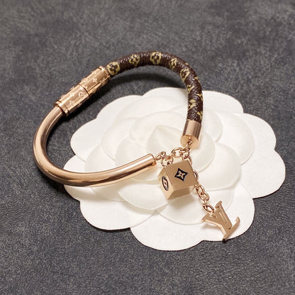 18K Louis Vuitton Dice Bracelet