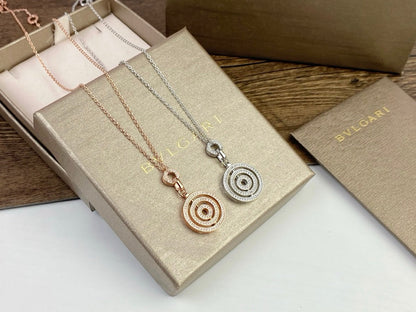 18K BVLGARI Cerchi Astrale Diamond Necklace