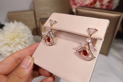 18K BVLGARI BVLGARI Dream Openwork Earrings