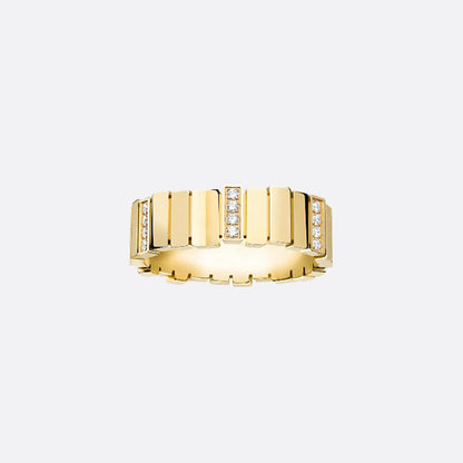 18K Dior Gem Diamond Ring