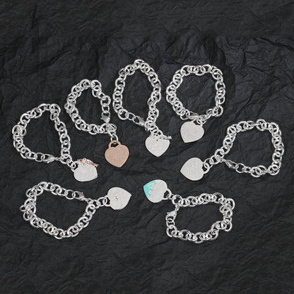18K Tiffany Heart Tag Bracelet