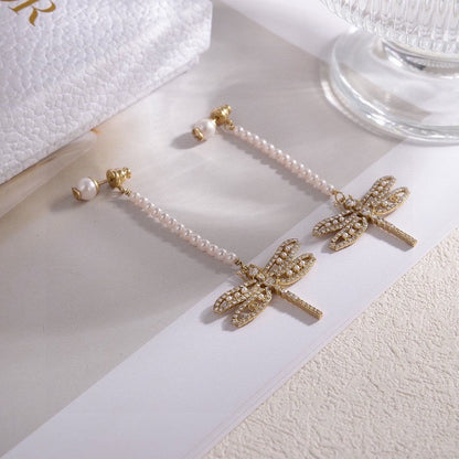 18K Dior Night Herbarium Earrings