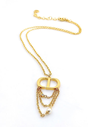 18K Petit Dior Necklace
