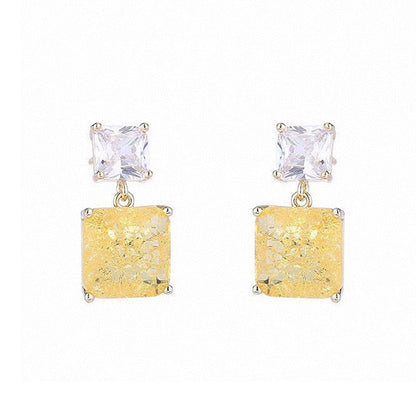 18K BVLGARI Crystals Earrings