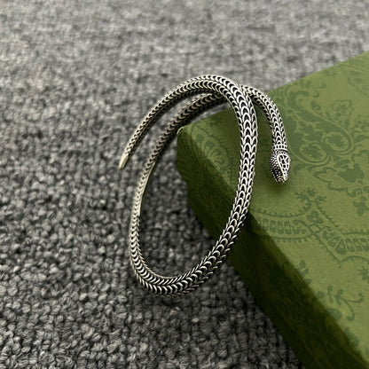 Double Gucci Ggard Snake Bracelet