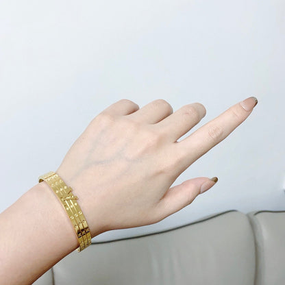 18K Louis Vuitton Vintage Monogram Bracelet