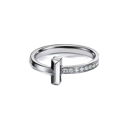 18K Tiffany T1 Diamond Ring