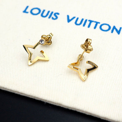 18K Louis Vuitton Blossom Mini Hoops Earrings