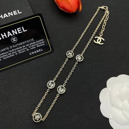 18K  Chanel Star Gold Necklace