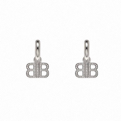 18K Balenciaga Pendant Earrings