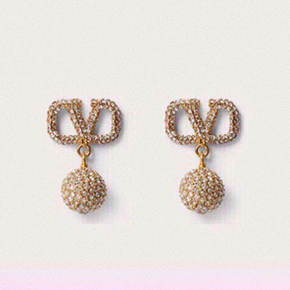 18K Valentino Diamonds Earrings