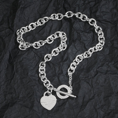 18K Tiffany Heart Tag Necklace