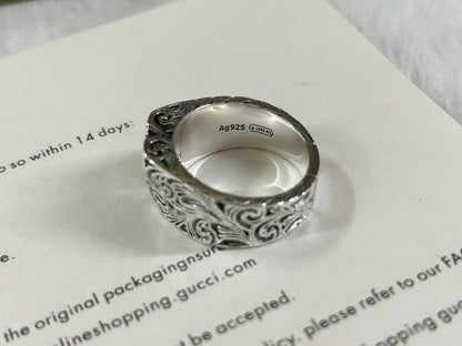 Double Gucci Heart Ring