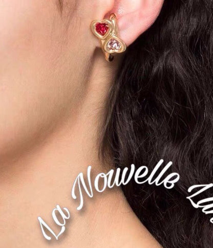 18K BVLGARI Crystals Earrings