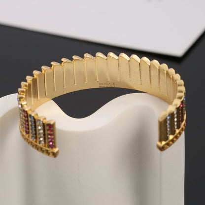 18K Ver Celine Open Cuff Bracelet