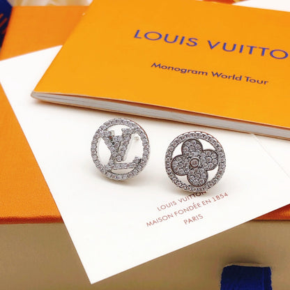 18K Louis Vuitton Blossom Diamond Earrings