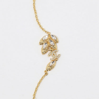 18K  Chanel Vintage Crystal Long Necklace