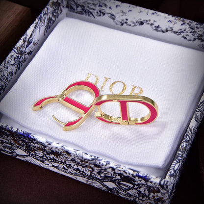 18K Dior 30 Montaigne Pink Earring