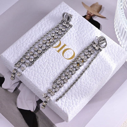 18K Dior Sparkle Earrings
